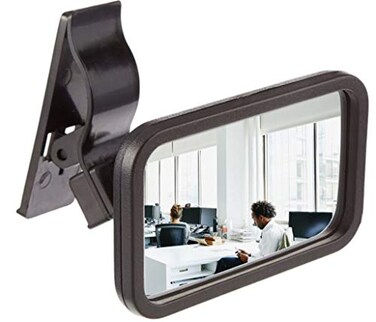 Modtek Clip-On Rear View Mirror for PC Monitors or Anywhere by ,1 pack