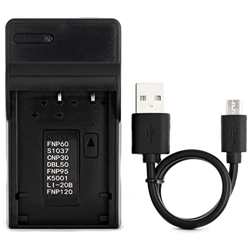 نوريفون Norifon d-li7 Usb Charger For Pentax Optio 450 550 555 750 750z