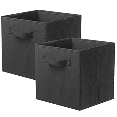ShellKingdom Storage Bins, Foldable Fabric Storage Cubes And Cloth Storage