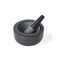 Fox Run Mortar and Pestle, Granite, Black