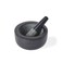 Fox Run Mortar and Pestle, Granite, Black
