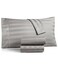 Charter Club Damask Stripe King 4-Pc Sheet Set, 550 Thread Count Pure Supima Cotton ,Smoke