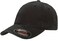 Flexfit Low-Profile Soft-Structured Garment Washed Cap ,Black, Large/X-Large