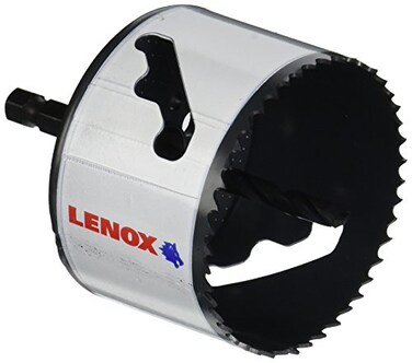 LENOX Tools Hole Saw with Arbor, Speed Slot, 3-Inch ,1772963
