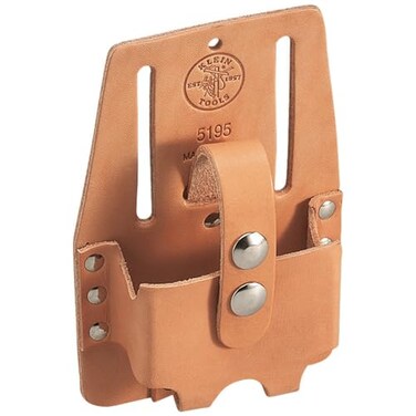 Klein Tools 5195 Tape Measure Holder, Leather, Medium