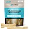 Raw Paws Compressed Rawhide Bones for Medium Dogs ,10 Pack- Chews