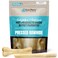 Raw Paws Compressed Rawhide Bones for Medium Dogs ,10 Pack- Chews