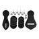 Tough 1 Western Saddle Leather Repair Kit Black