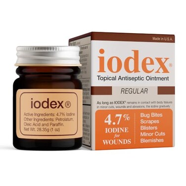 Baar Iodex Regular Topical Ointment, 1 oz