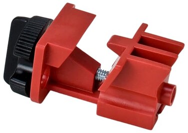 Brady Universal Multi-Pole Breaker Lockout - 66321, Red