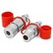 Summit Hydraulics Flat Face Hydraulic Quick Connect Coupler,8 JIC Bulkhead Skid Steer Mount