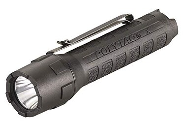 Streamlight 88600 PolyTac X 600-Lumen Tactical Flashlight, Black