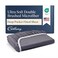 Cathay Home King Fitted Sheet Only, 14" Deep Pocket Ultra Soft, Grey