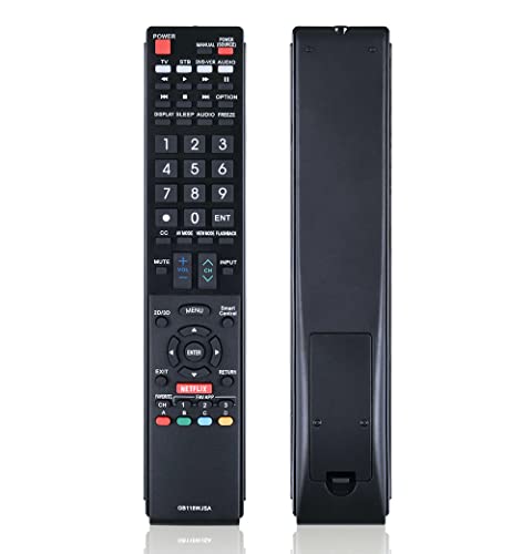 بوماز Bomaz Remote Control For Sharp lc-60le650u lc-60le750u lc-70c6500u Aquos Led 3d