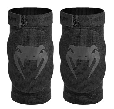 Venum Kontact Elbow Protector - Black/Black, One Size