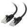 Cable Matters 10Gbps Snagless Thin Cat 6 Ethernet Cable, 50ft, Black