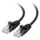 Cable Matters 10Gbps Snagless Thin Cat 6 Ethernet Cable, 50ft, Black