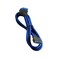 CableMod ModMesh Sleeved Right Angle Internal USB 3.0 Cable ,Blue, 50cm