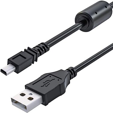 Link It Compatible Nikon DSLR D3200 USB Cable - UC-E6 USB¦