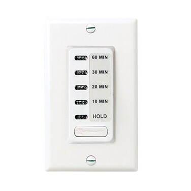 Intermatic EC210WK 10/20/30/60 Minute Countdown Timer, White