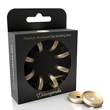 Discagenda Discbound Discs ,Gold, 8 Piece 0.94in