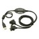 Gearmo 2 Port RS-232 Serial to USB Adapter Cable, FTDI Chipset, 5ft Length, ESD Protection, Windows/macOS/Linux Compatible