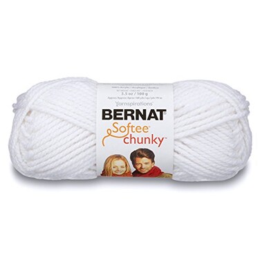 Bernat Softee Chunky Yarn ,28005White, 1 - Pack