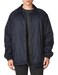 Dickies Mens Snap-Front Nylon Jacket Work Utility Outerwear, Dark Navy, Medium US