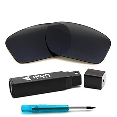 IKON LENSES IKON Replacement Lenses for Oakley Twoface - Black ,Non-Polarized