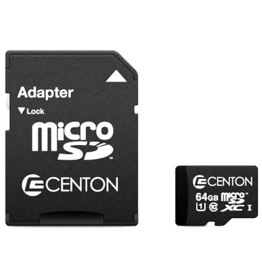 Centon Electronics MP Essential MicroSDXC Memory Card Class 10 Mobile Storage 64GB, 1Pk