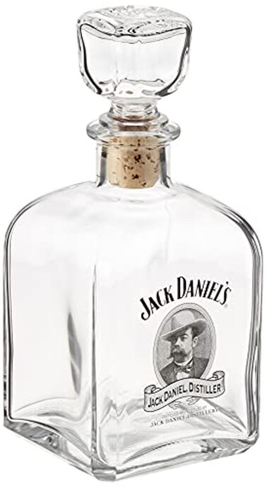 JACKDANIEL'S Jack Daniel's Licensed Barware Cameo Logo Decanter
