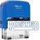 MaxMark Posted Self Inking Stamp, Printer 20 Style 2 - Blue Ink