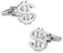 Cuff-Daddy Dollar Sign $ Cufflinks with Presentation Box
