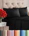 CGK Unlimited Cal King Size 4 Piece Sheet Set - Comfy BreathableCooling Sheets - Black