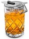 Final Touch Mixing Glass with Stainless Steel Strainer - 400ml