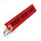 Rotary13B1 Remove Before Flight Key Chain - Red/Black