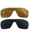 ToughAsNails 2 Pair Polarized Replacement Lenses Compatible with Oakley Batwolf OO9101 BlackBronze Gold