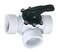 ATIE PoolSpa 3-Way Diverter Valve with 1-1/2" Female Threaded