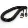 BSHTU Spiral Coiled Mini USB Cable Data SyncCharger ,3 Meter