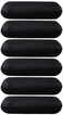 Eyekepper Glasses Case with Zip for Reading Eyeglass, 6 Pack EVA Black