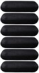 Eyekepper Glasses Case with Zip for Reading Eyeglass, 6 Pack EVA Black