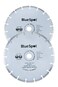 Blue Spot Tools 19549 2 Piece 9 Inch Diamond Cutting Disc Set