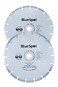 Blue Spot Tools 19549 2 Piece 9 Inch Diamond Cutting Disc Set
