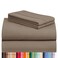 LuxClub Cal King Size Sheets Set, CoolingSoft Deep Pocket Bed Sheets, 4PC