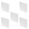 Slide-Co Prime-Line P 8098 Aluminum Window Screen Patch Kit, Silver, 3 In. x 3 In. ,5 Pack