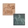 Tandy Leather Craftool 3-D Stamp Head Horse and Rider - Precision Crafted