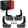 A-Premium Mud Flaps, No Drilling Required Splash Guards with Accessories