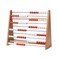 hand2mind 100-Bead Wood Teacher Demonstration Rekenrek, Math Counting Frame ,Ages 4