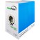 NavePoint Cat6 ,CCA, 1000ft, Black, Solid Bulk Ethernet Cable, 550MHz, 23AWG 4 Pair, Unshielded Twisted Pair ,UTP