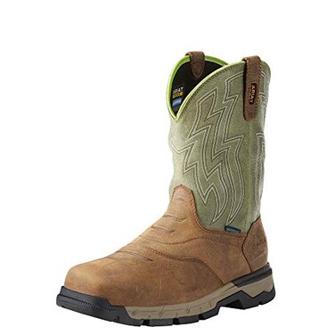 Ariat Rebar Flex Western Waterproof Composite Toe Work Boot“ Mens Leather Boots